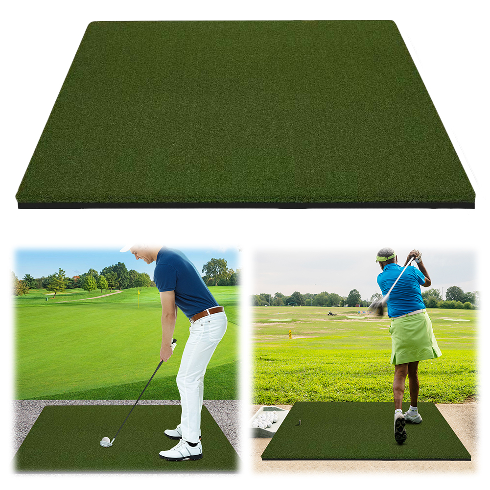 Golf Putting Mat - Dual-Turf Golf Mat 5 X 5