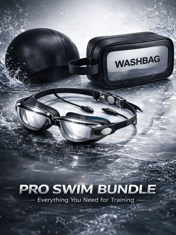 Swim Cap Silicone - Swimming Goggles JSJM New Professional Set