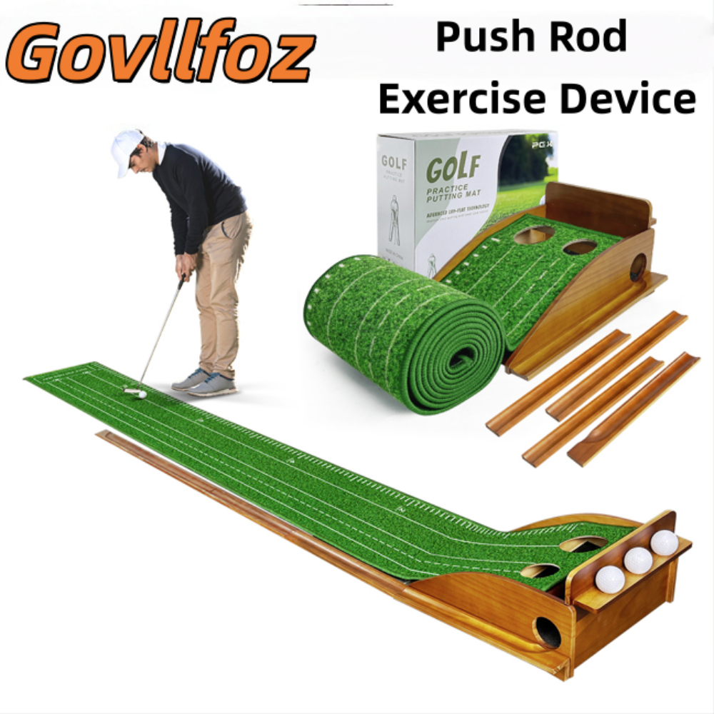 Golf Putting Mat - Professional Golf Portable Removable Putter Practice