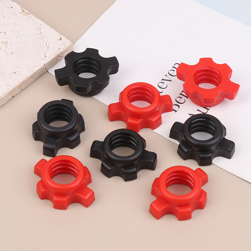 Sports Equipment Website - 8/16Pcs Barbell Dumbbell Hexagonal Nut Fixing