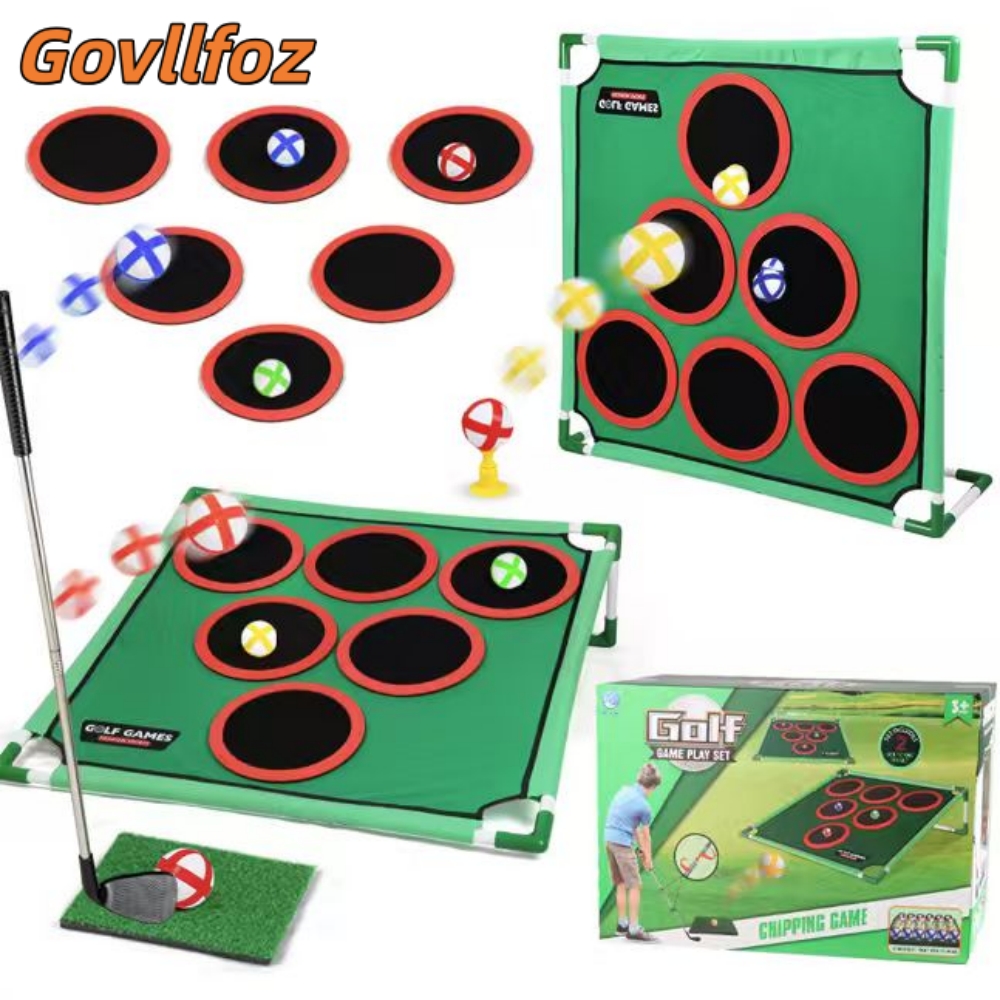 Golf Putting Mat - Portable Golf Game Play Set Golf