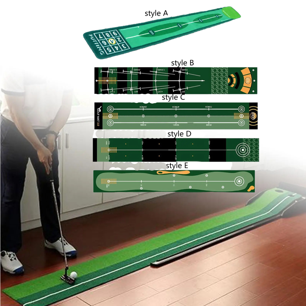 Golf Putting Mat - Golf Putting Indoor Golf Hitting Mat
