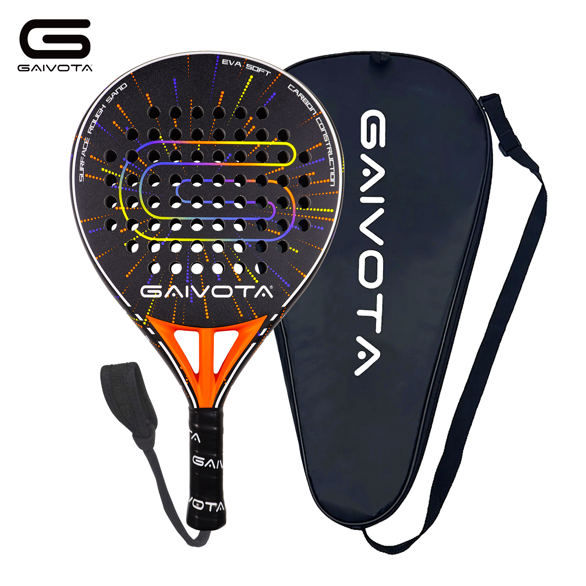 Badminton Racket Carbon - GAIVOTA 2026 new orange PX30 hot