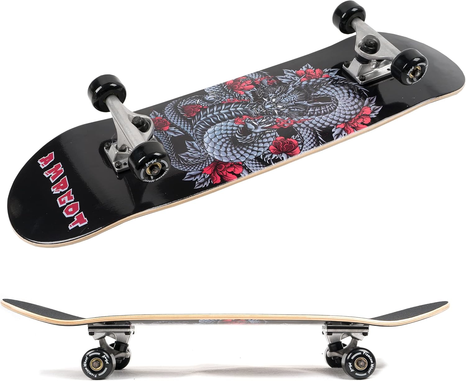 31x8 Inch Complete Skateboard  - Skateboard Complete Deck avaliação e preço