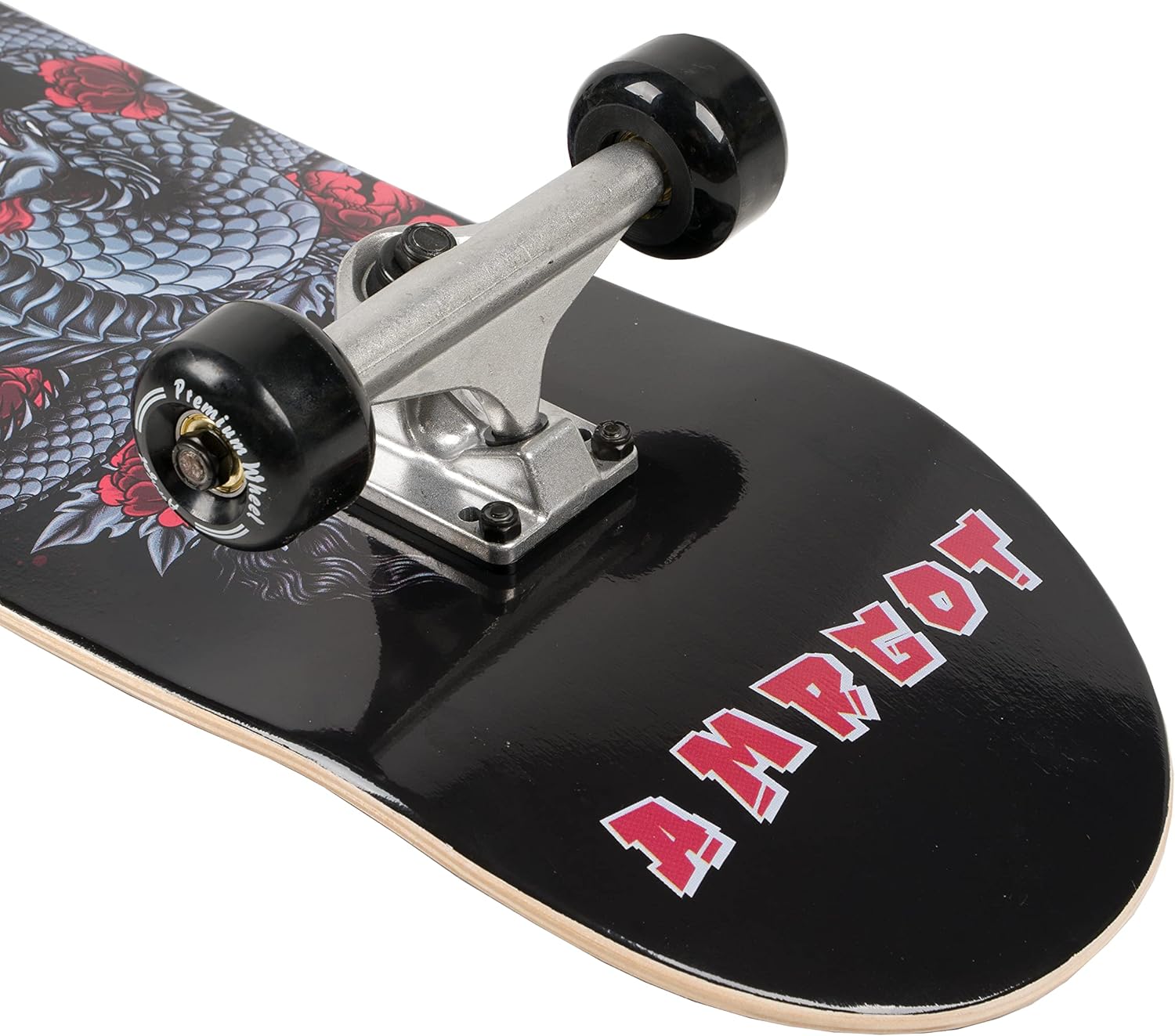 31x8 Inch Complete Skateboard  - Skateboard Complete Deck avaliação e preço