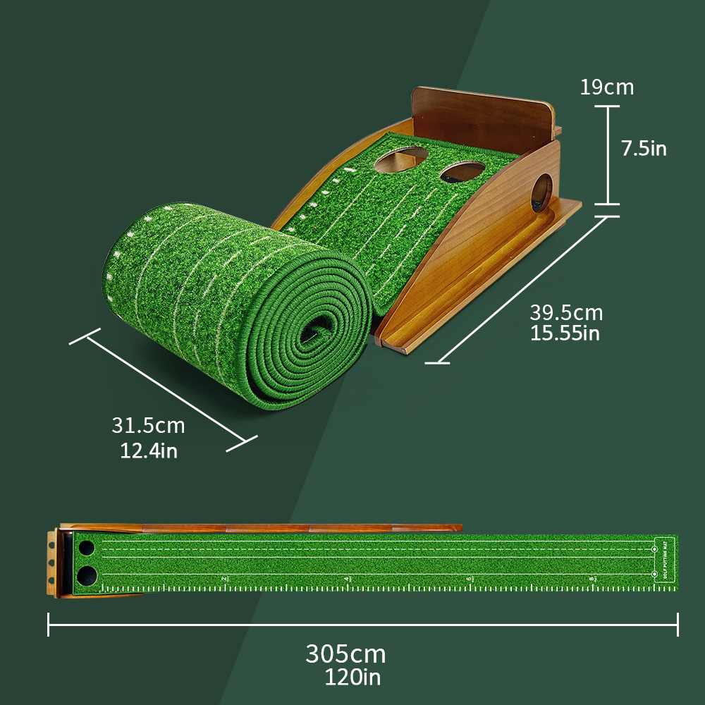 Professional Golf Portable Rem - Golf Putting Mat avaliação e preço