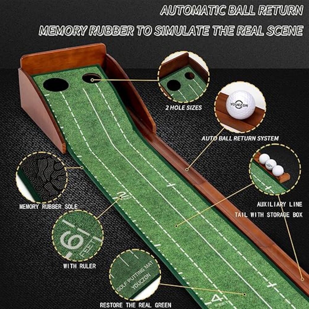 Professional Golf Portable Rem - Golf Putting Mat avaliação e preço