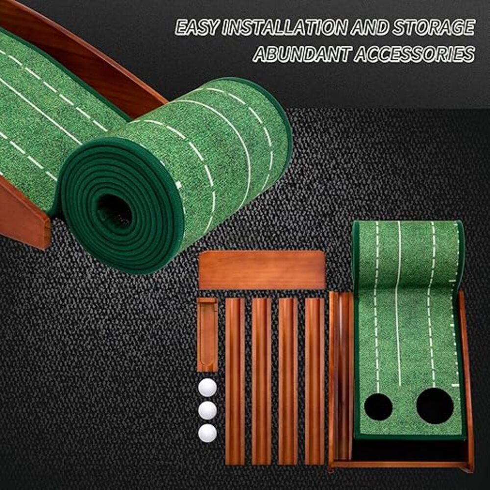 Professional Golf Portable Rem - Golf Putting Mat avaliação e preço