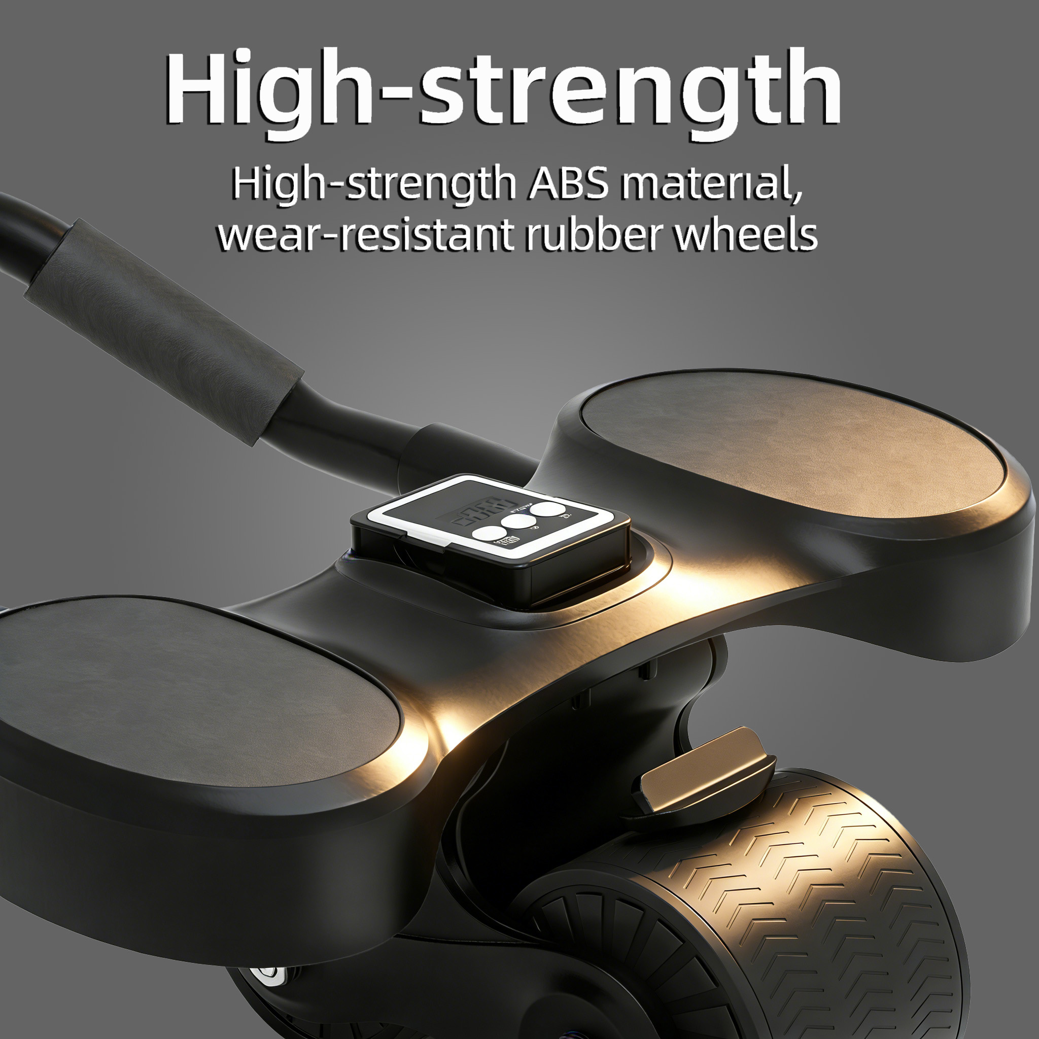 2-Wheels Ab Roller with LCD –  - Sports Equipment Website avaliação e preço