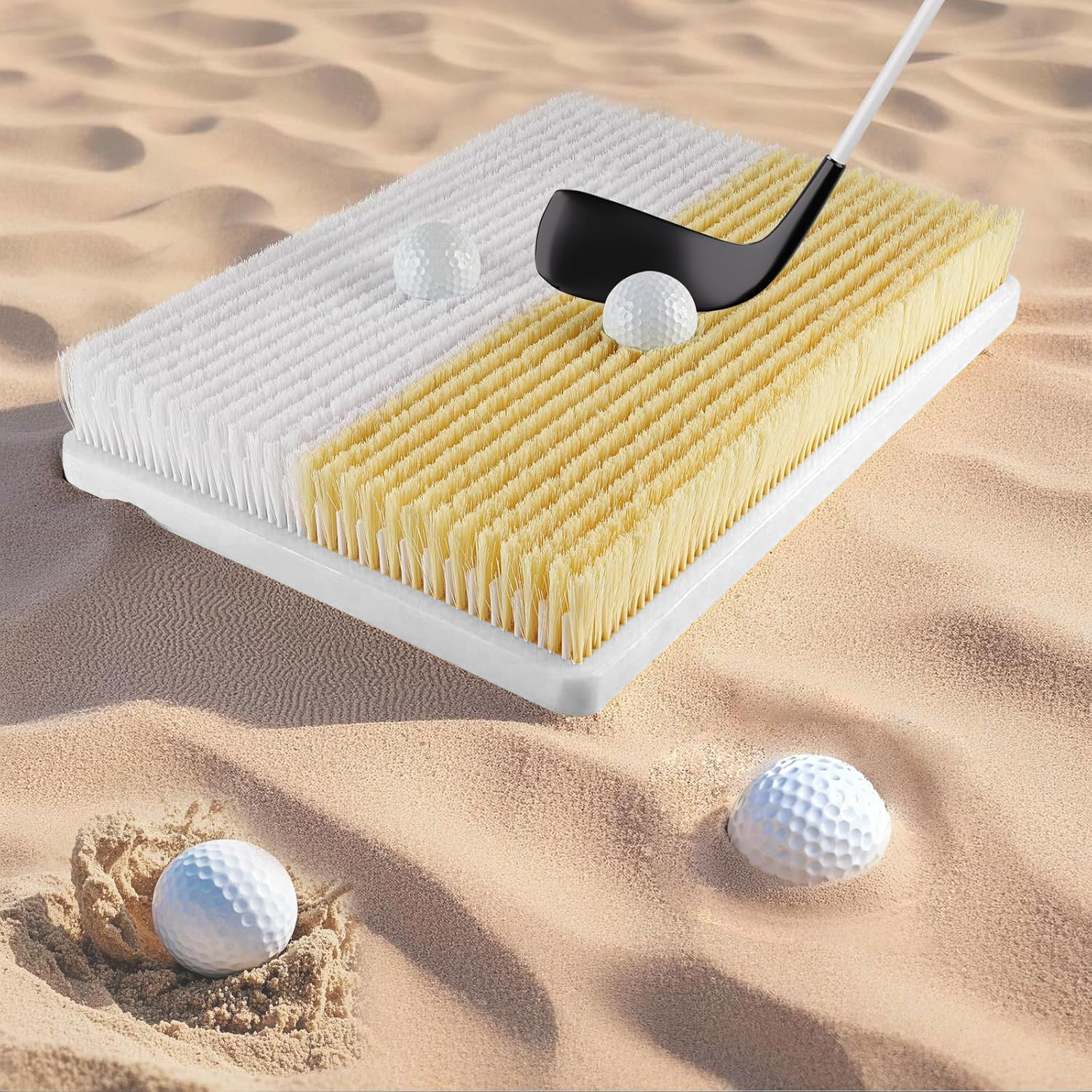Golf Bunker Practice Mat-Dual- - Golf Putting Mat avaliação e preço