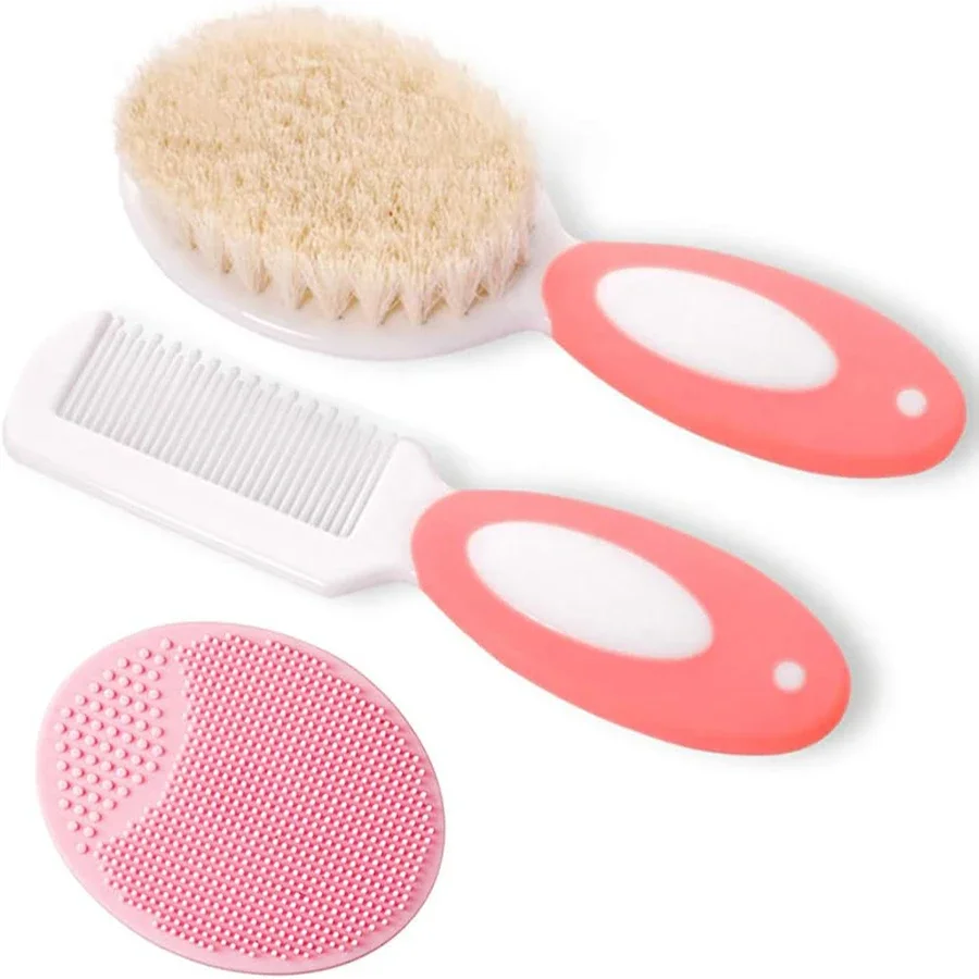 Baby Hair Brush Set for Newbor - Swim Cap Silicone avaliação e preço