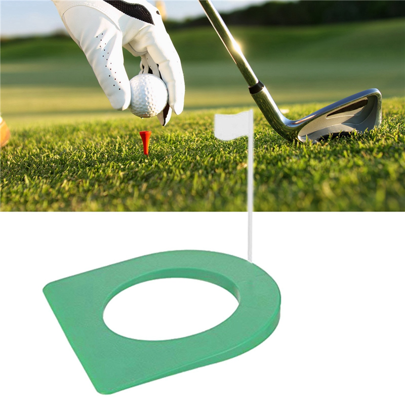 AEF5-2 Pcs Golf Putting Cup An - Golf Putting Mat avaliação e preço