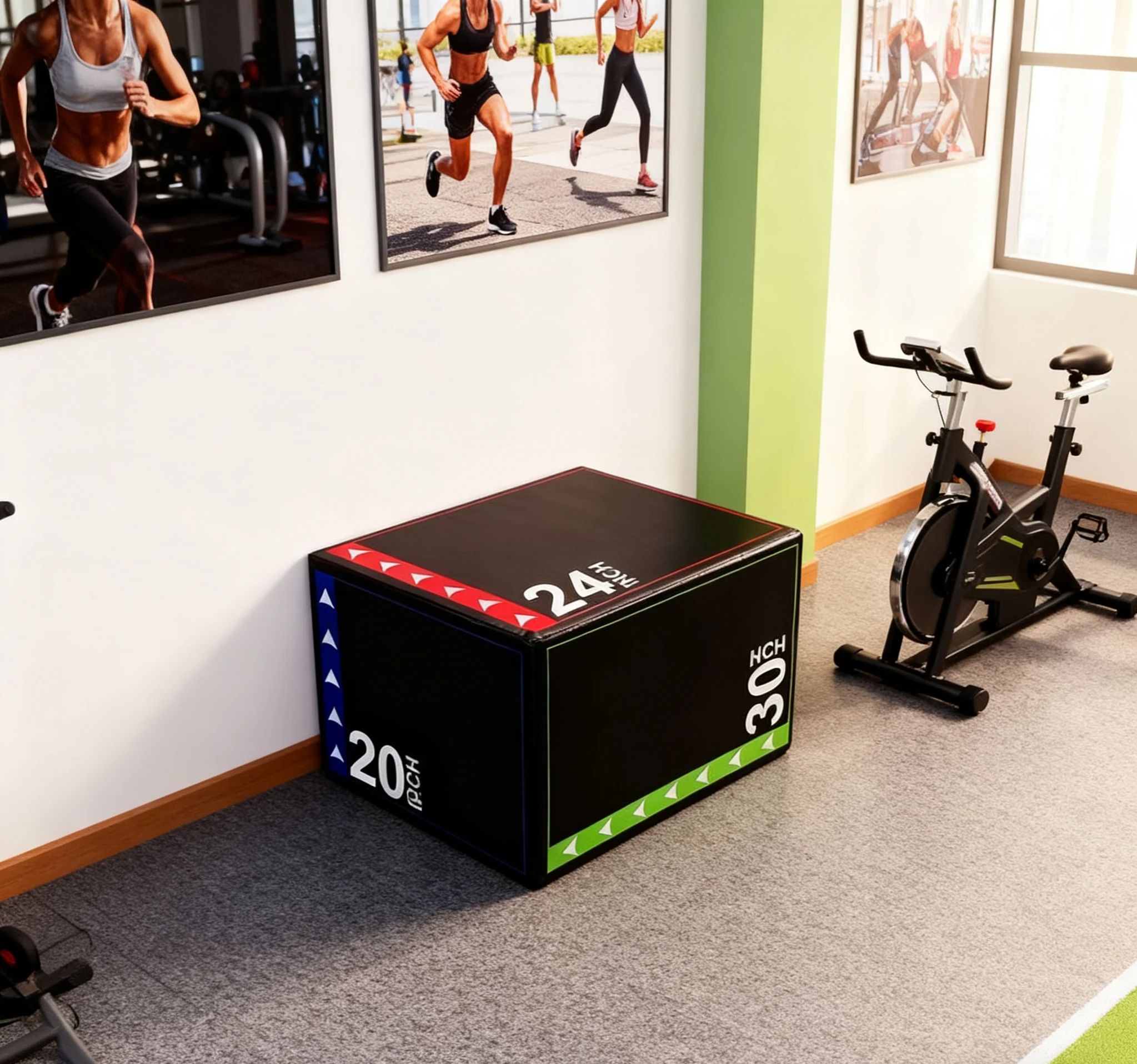 3-in-1Jump Box Plyometric Box  - Sports Equipment Website avaliação e preço