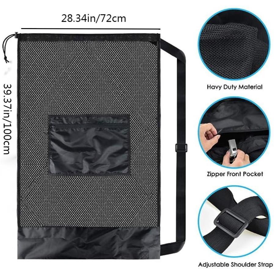 Large mesh sports bag with sho - Sports Equipment Store avaliação e preço