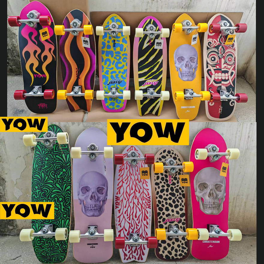 YOW land surf skateboard longb - Skateboard Complete Deck avaliação e preço