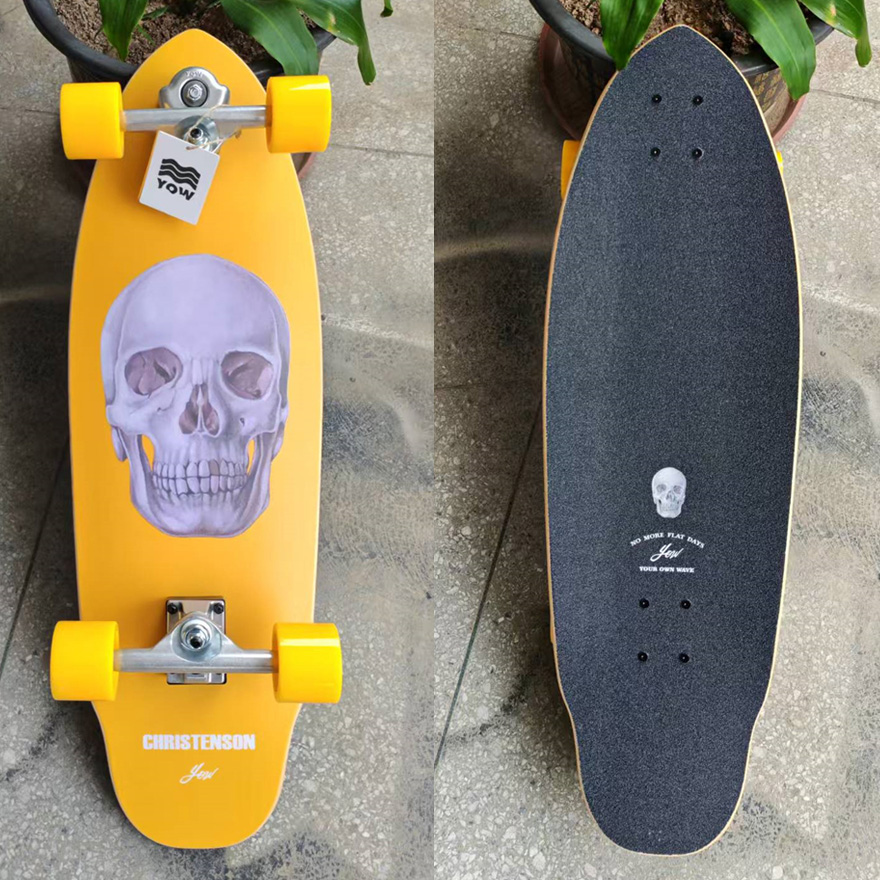 YOW land surf skateboard longb - Skateboard Complete Deck avaliação e preço