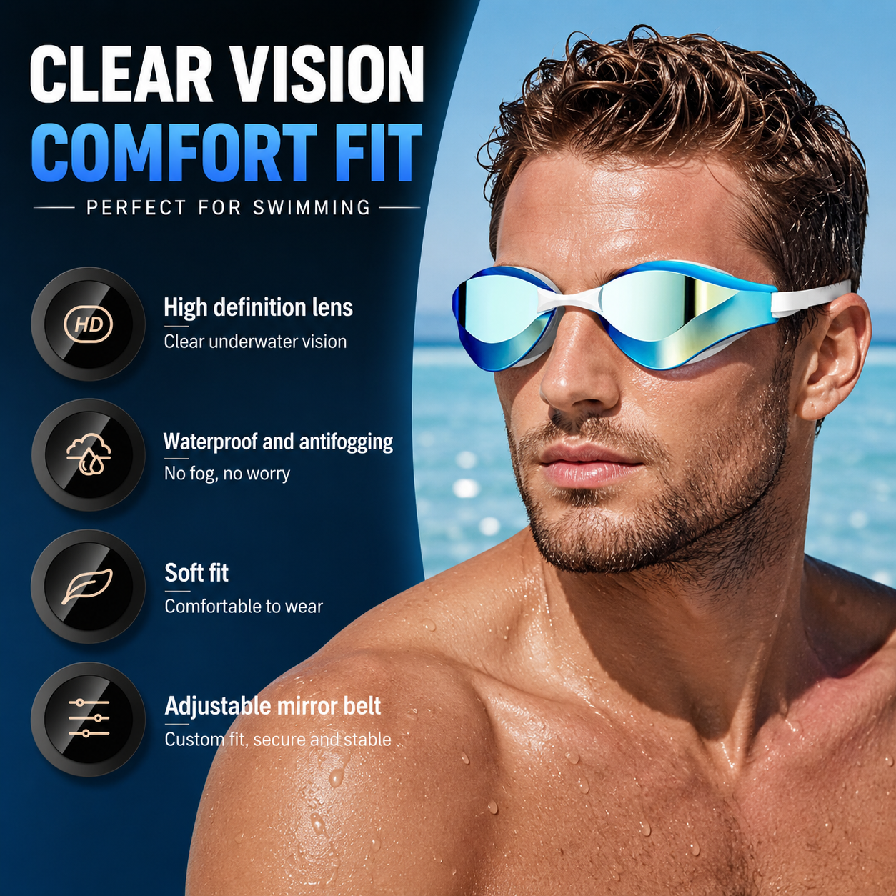 Professional Racing Swimming G - Swim Cap Silicone avaliação e preço
