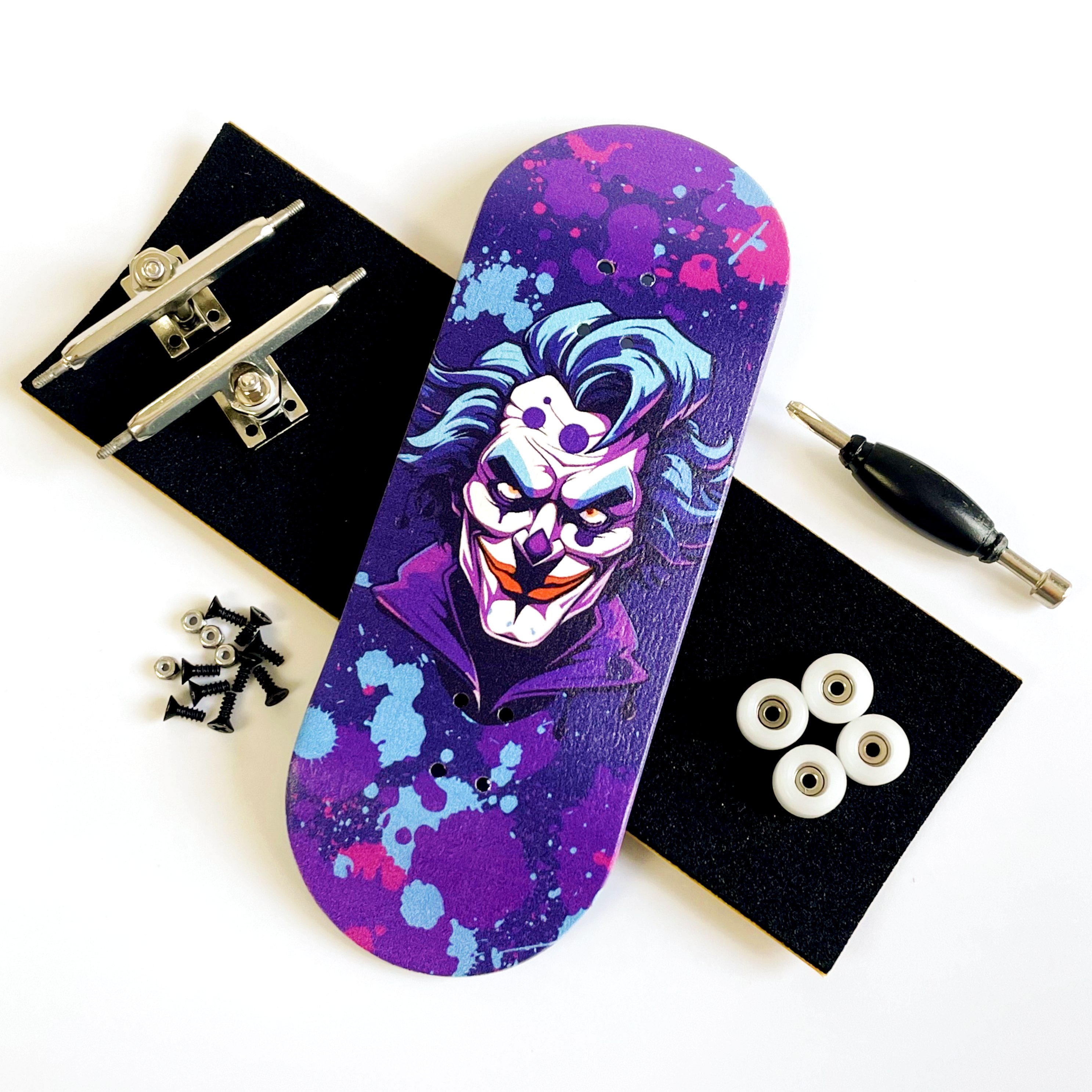 36mm Pro Fingerboard Set Woode - Skateboard Complete Deck avaliação e preço