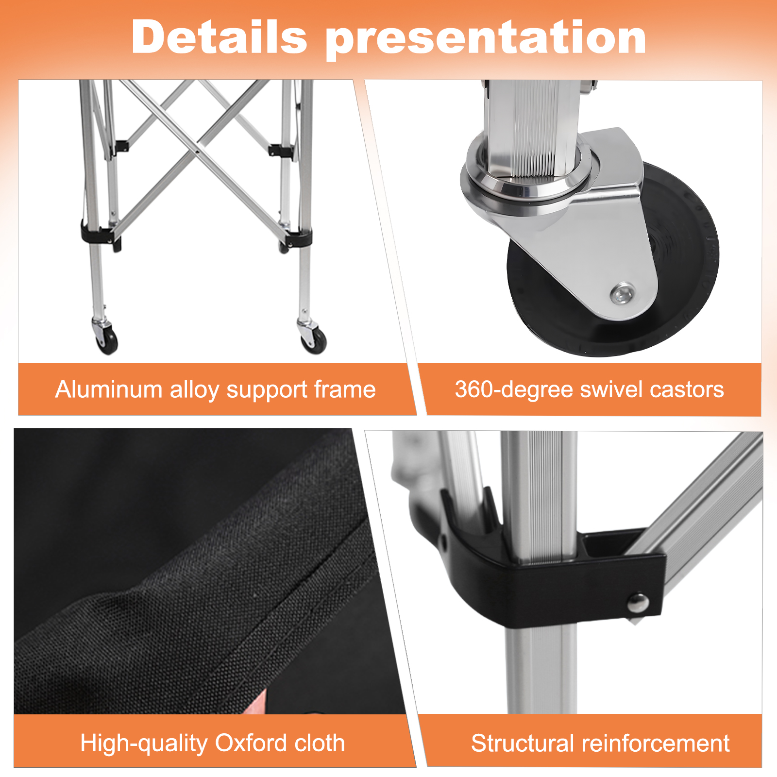 Collapsible Hammock Ball Cart  - Sports Equipment Cart avaliação e preço