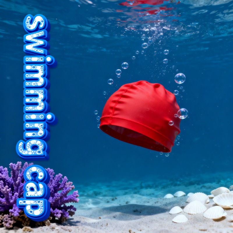 Comfortable Kids Swim Cap Sili - Swim Cap Silicone avaliação e preço