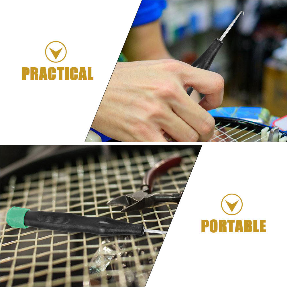 2Pcs Racket Stringing Tool Pla - Badminton Racket Carbon avaliação e preço