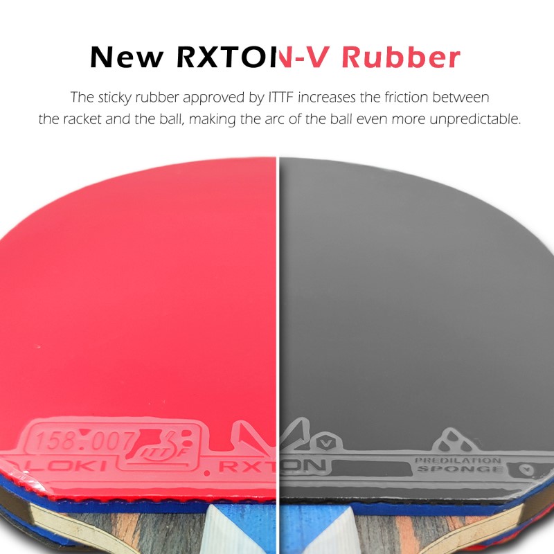 Loki 7 Star Table Tennis Racke - Badminton Racket Carbon avaliação e preço