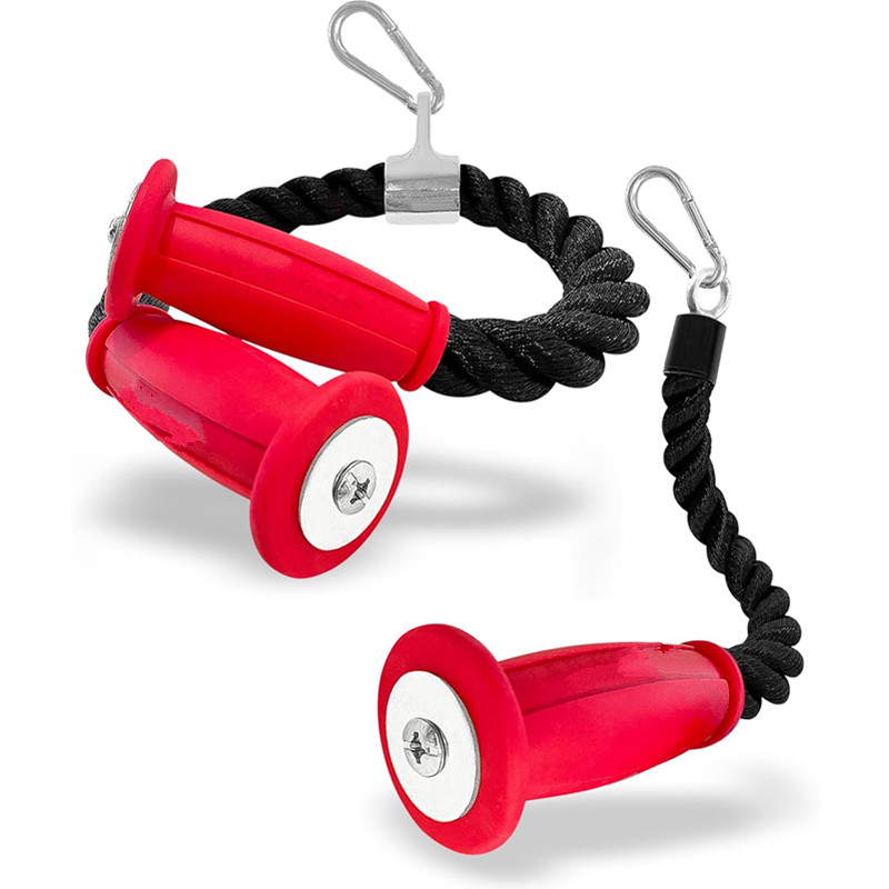 Ergonomic Tricep Ropes Non-Sli - Sports Equipment Website avaliação e preço
