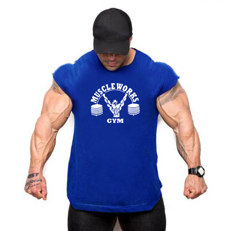 New Summer Brand Vest Cotton G - Sports Equipment Store avaliação e preço