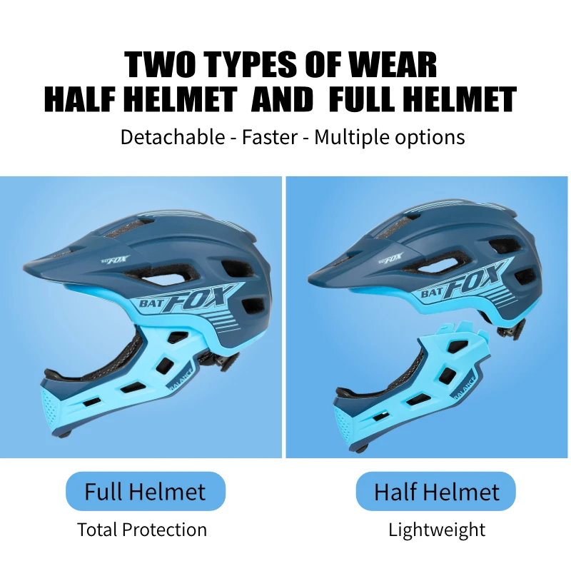 BATFOX Bike Helmet Kids Full F - Skateboard Complete Deck avaliação e preço