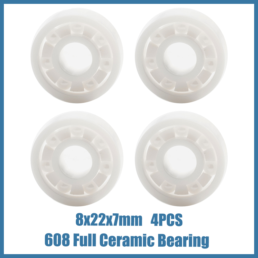 FUSHI 4PCS 608 Bearings For Sk - Skateboard Complete Deck avaliação e preço