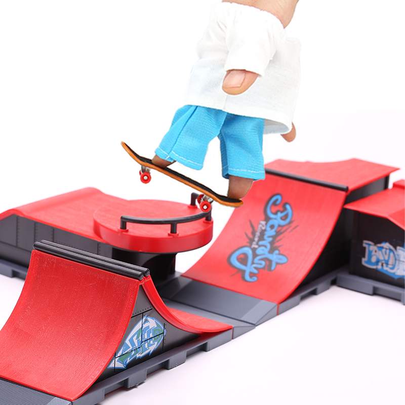 DIY Finger Skatepark 6-in-1 Se - Skateboard Complete Deck avaliação e preço