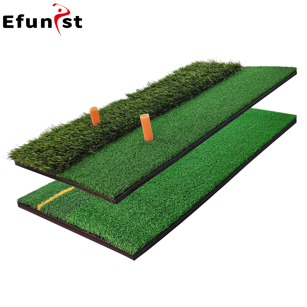 Golf Hitting Mat Indoor Outdoo - Golf Putting Mat avaliação e preço