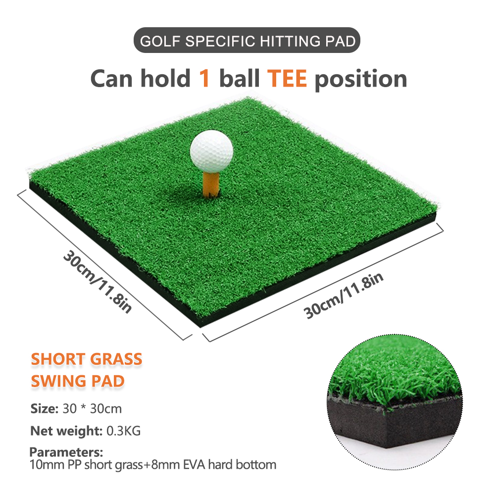 Golf Hitting Mat Indoor Outdoo - Golf Putting Mat avaliação e preço