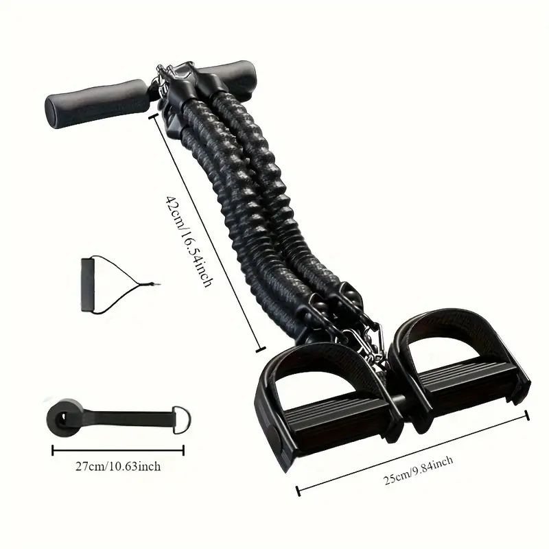 Pedal Tension Rope Puller Exer - Sports Equipment At Home avaliação e preço