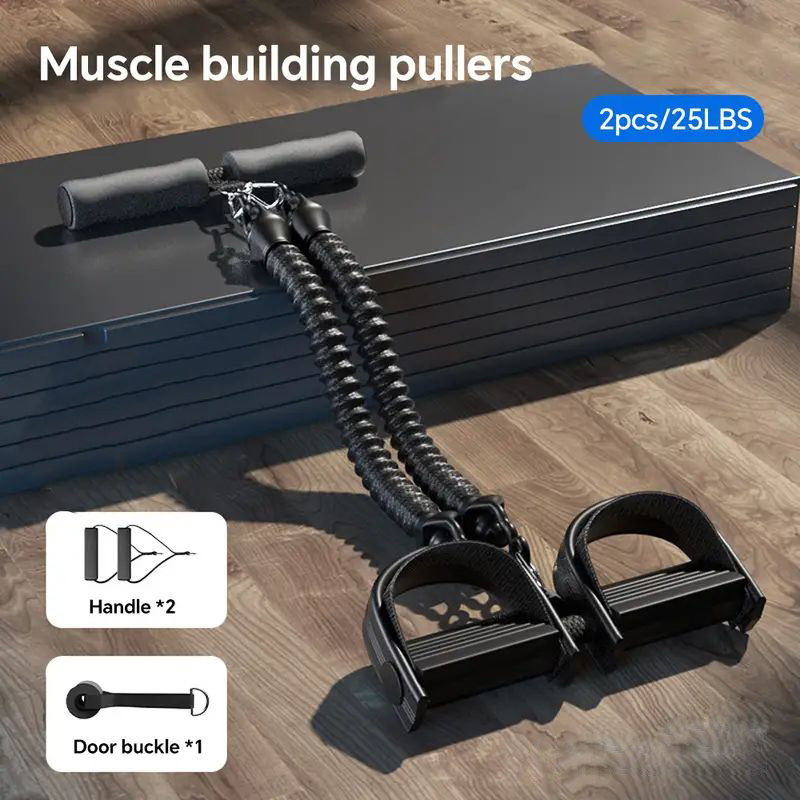 Pedal Tension Rope Puller Exer - Sports Equipment At Home avaliação e preço