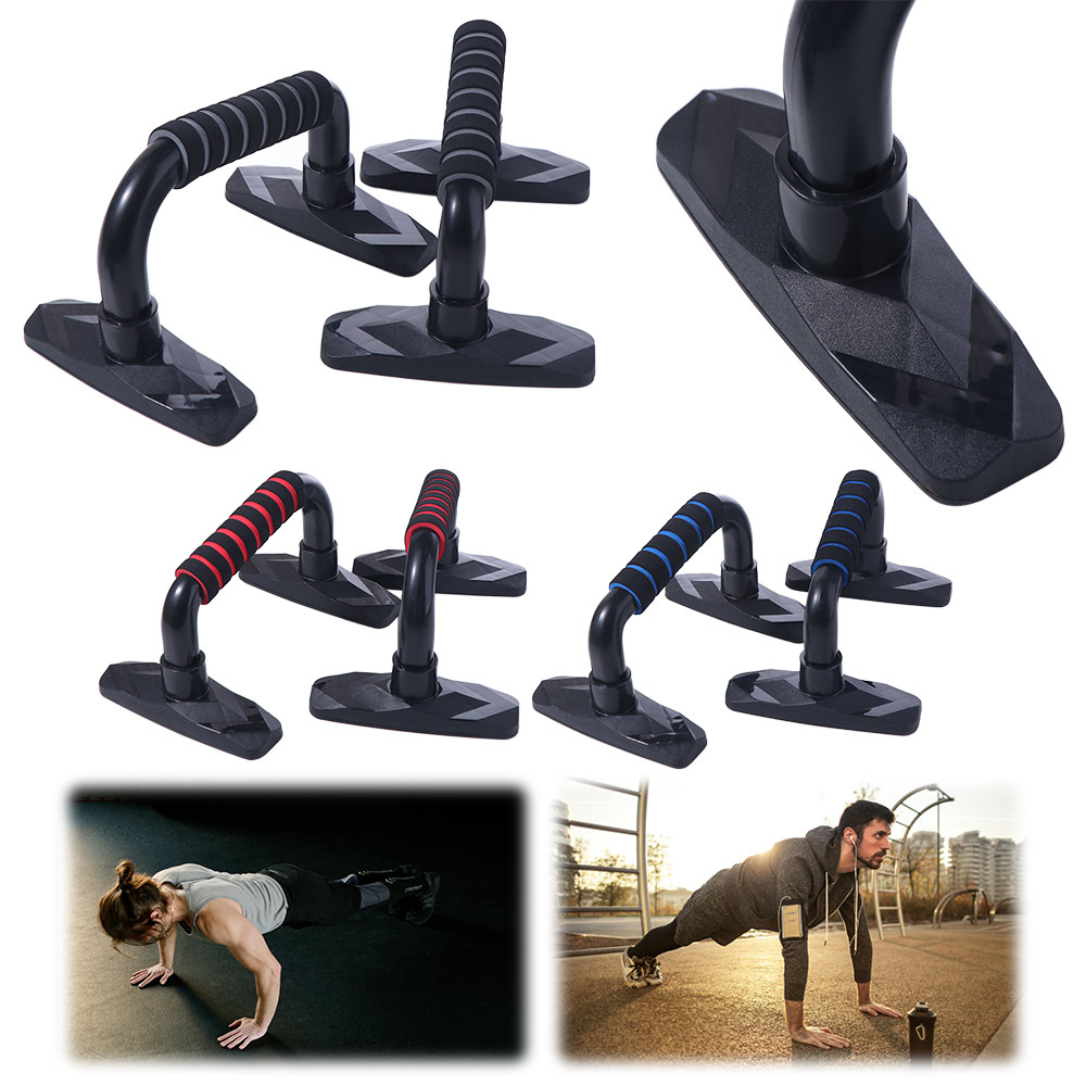 2Pcs Ergonomic Push Up Bar Adj - Sports Equipment Website avaliação e preço