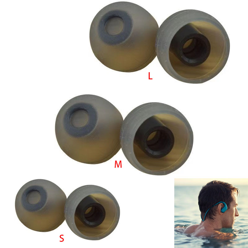 3 Pair Waterproof Ear Tips For - Swim Cap Silicone avaliação e preço