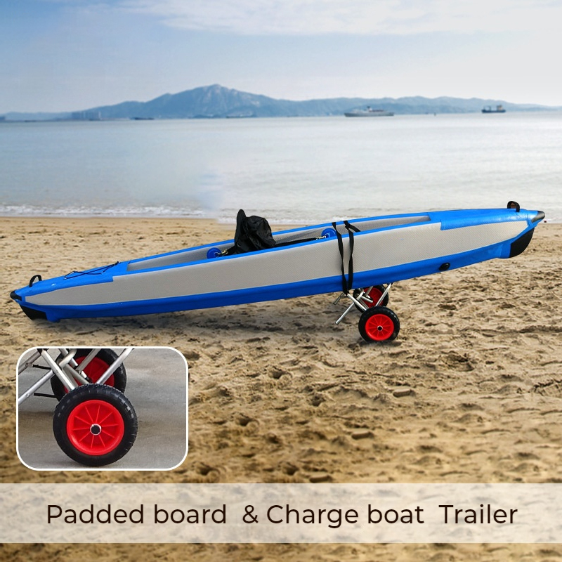 Portable Folding Kayak Trolley - Sports Equipment Cart avaliação e preço