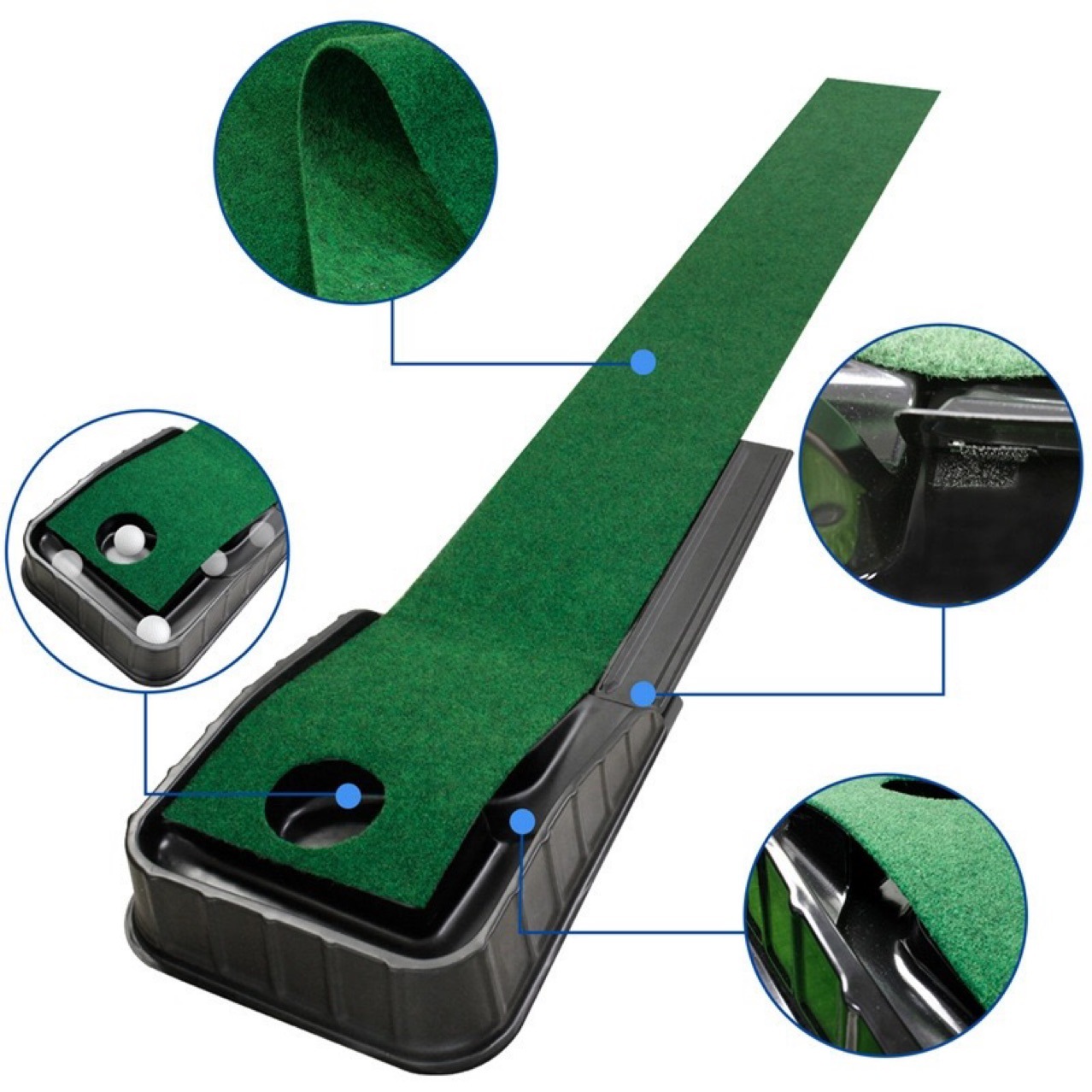 Putting Mat:Perfect Your Golf  - Golf Putting Mat avaliação e preço