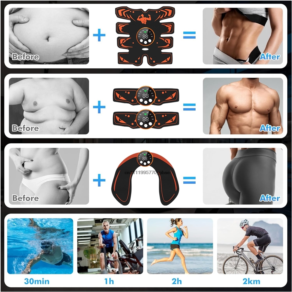 Portable EMS Abdominal Trainer - Sports Equipment Website avaliação e preço
