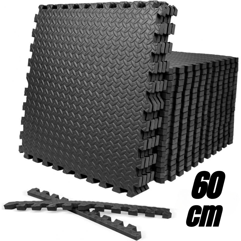 60cm EVA Foam Gym Floor Mats 8 - Sports Equipment Website avaliação e preço