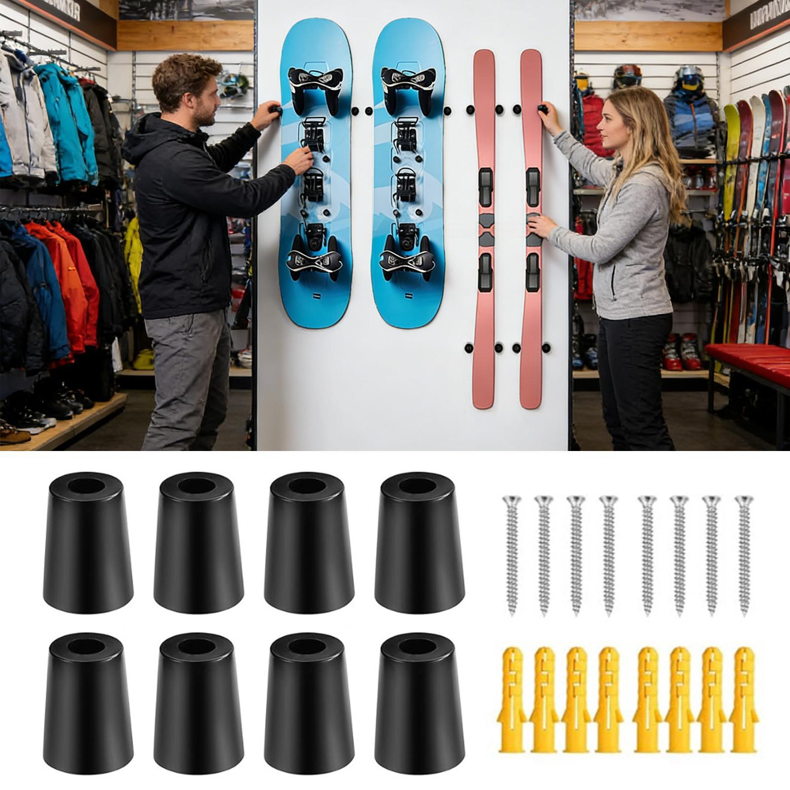 Ski Wall Mount Vertical Snowbo - Sports Equipment Store avaliação e preço