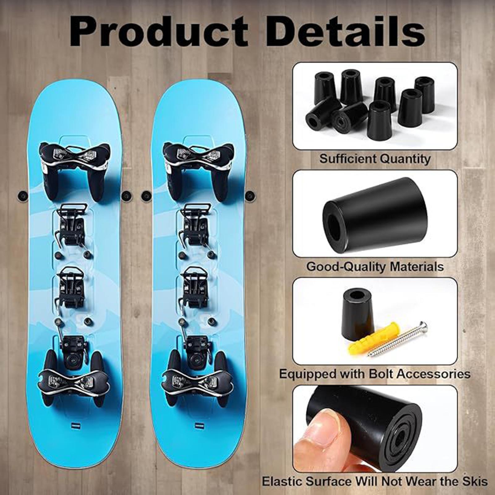 Ski Holders For Wall Vertical  - Sports Equipment Store avaliação e preço