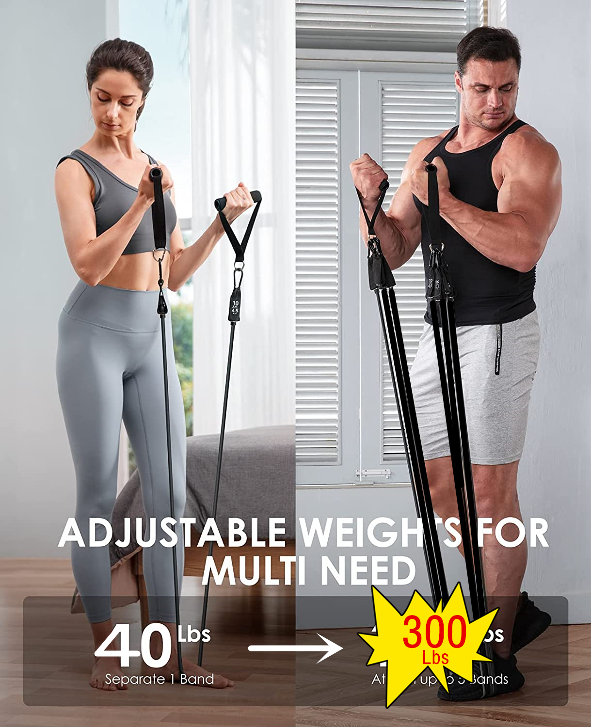 300lb Fitness Booty Resistance - Sports Equipment Website avaliação e preço