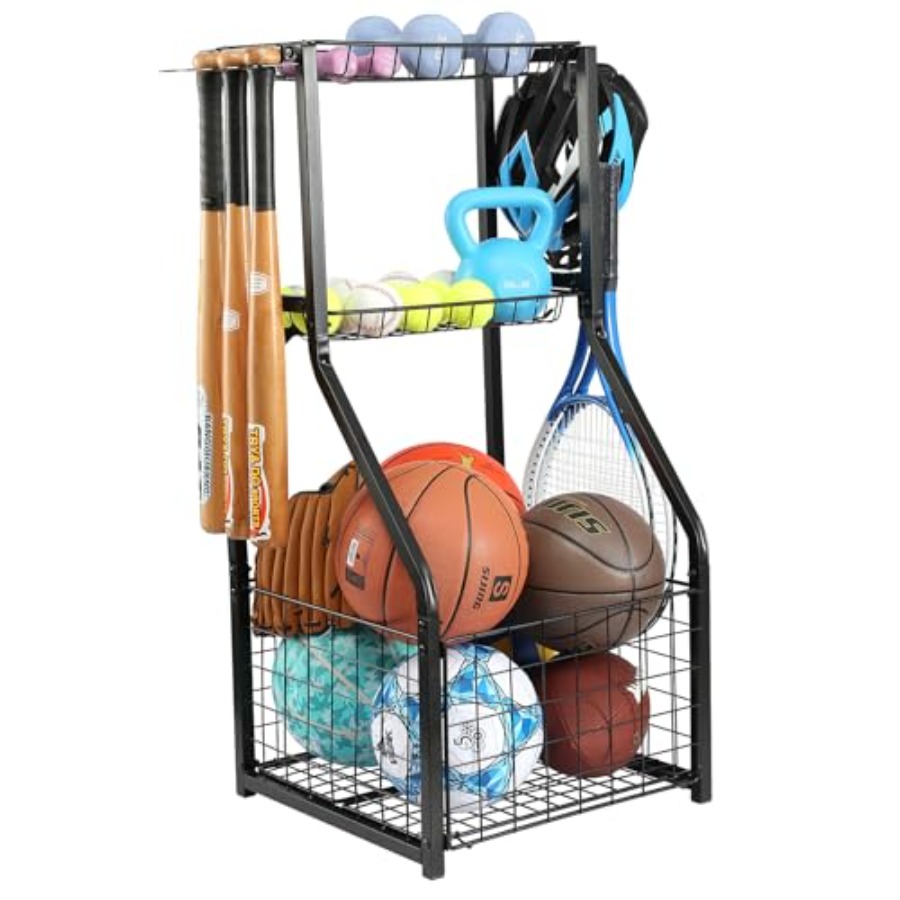Sports Equipment Organizer for - Sports Equipment Cart avaliação e preço